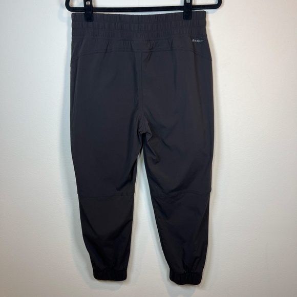 Eddie Bauer Womens Sightscape Horizon Pull-On Jogger Pants Black UPF Sz 8 Petite - Picture 10 of 15